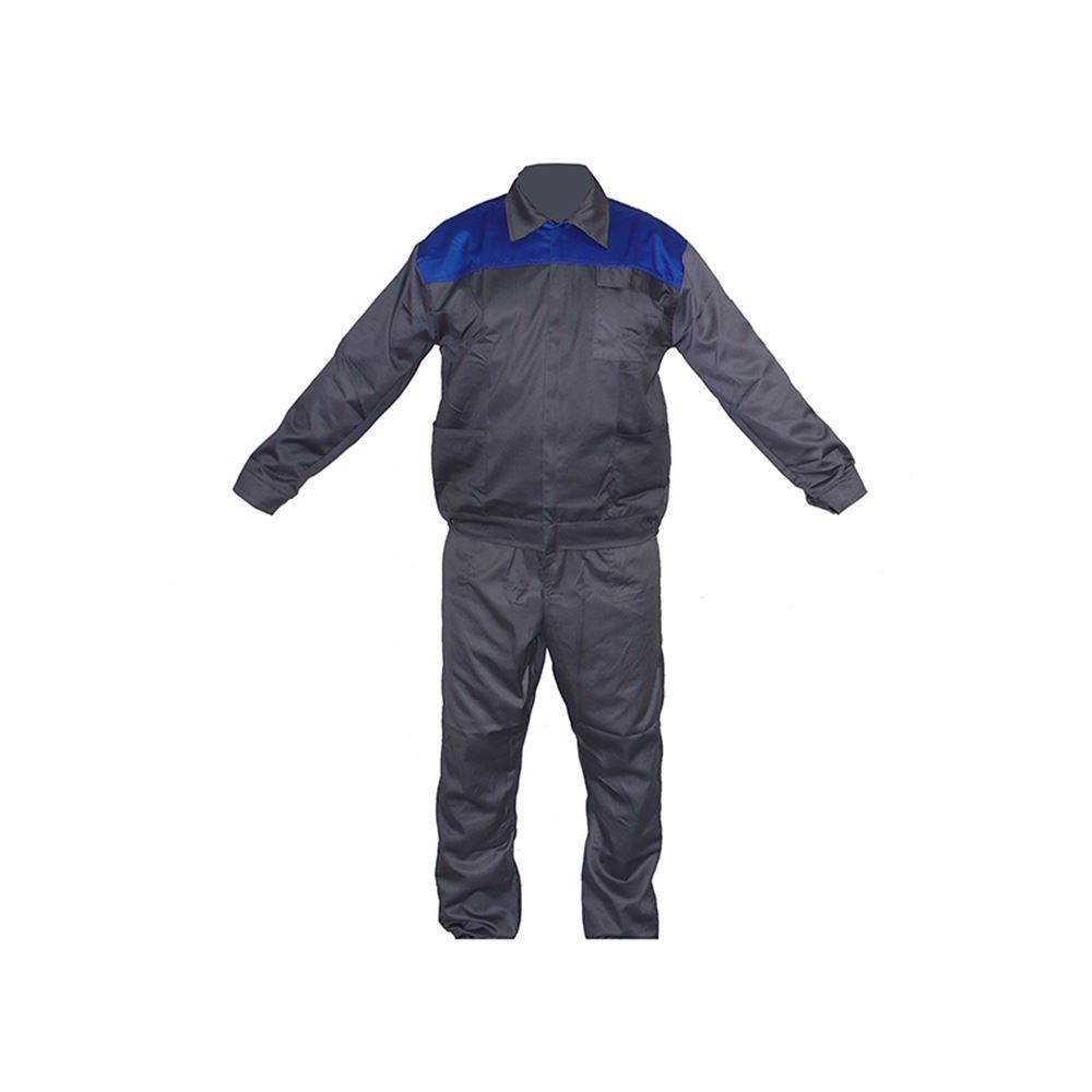 لباس کار دو تکه آبی و طوسی ایران خودرویی سایز 2XL 1*W02/2     12*K23