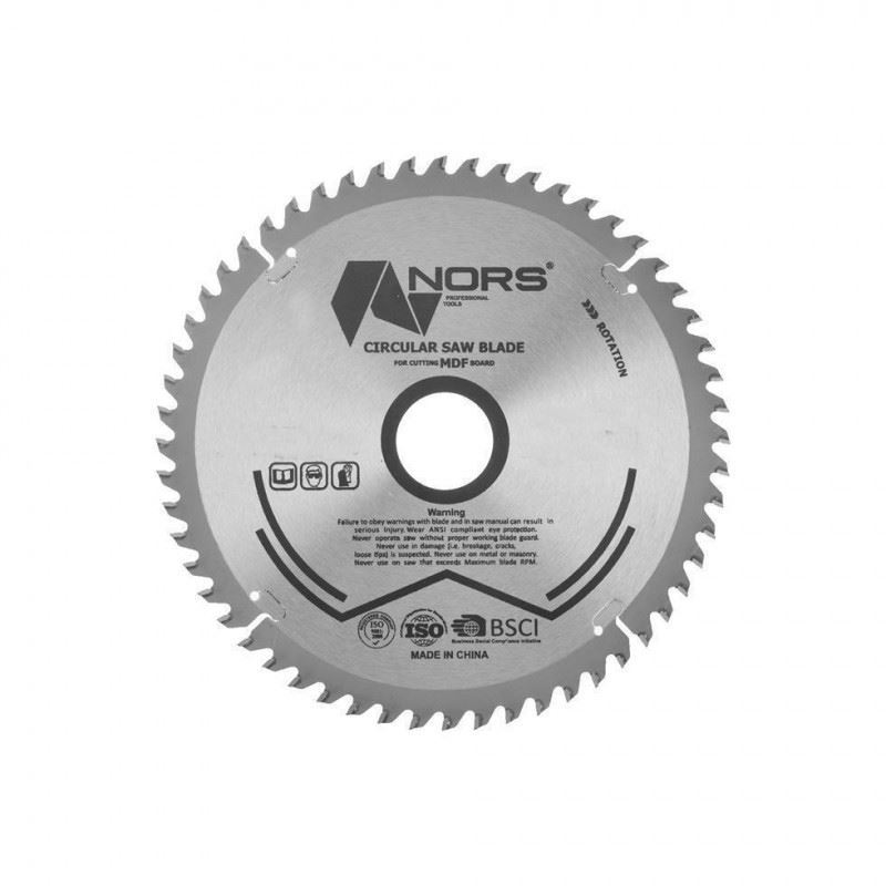 تیغ اره الماسه MDF بر 250 نورس NORS L14*1
