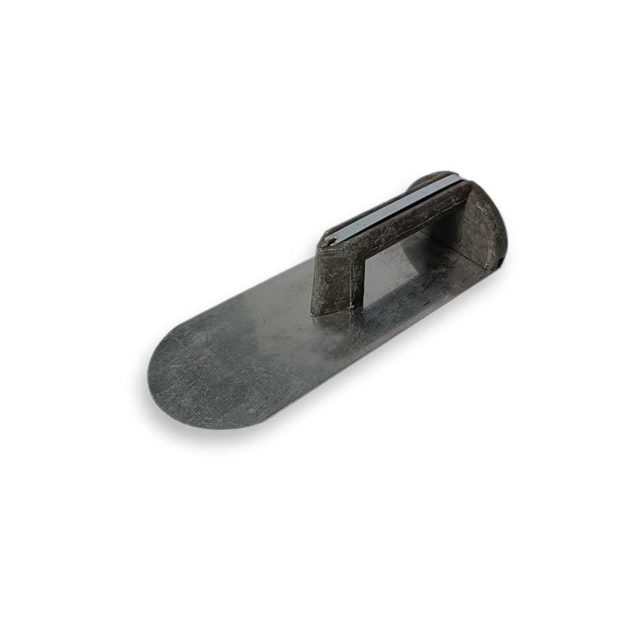 ماله فلزی پشت بسته دسته پلاستیکی لبه گرد 1*R54