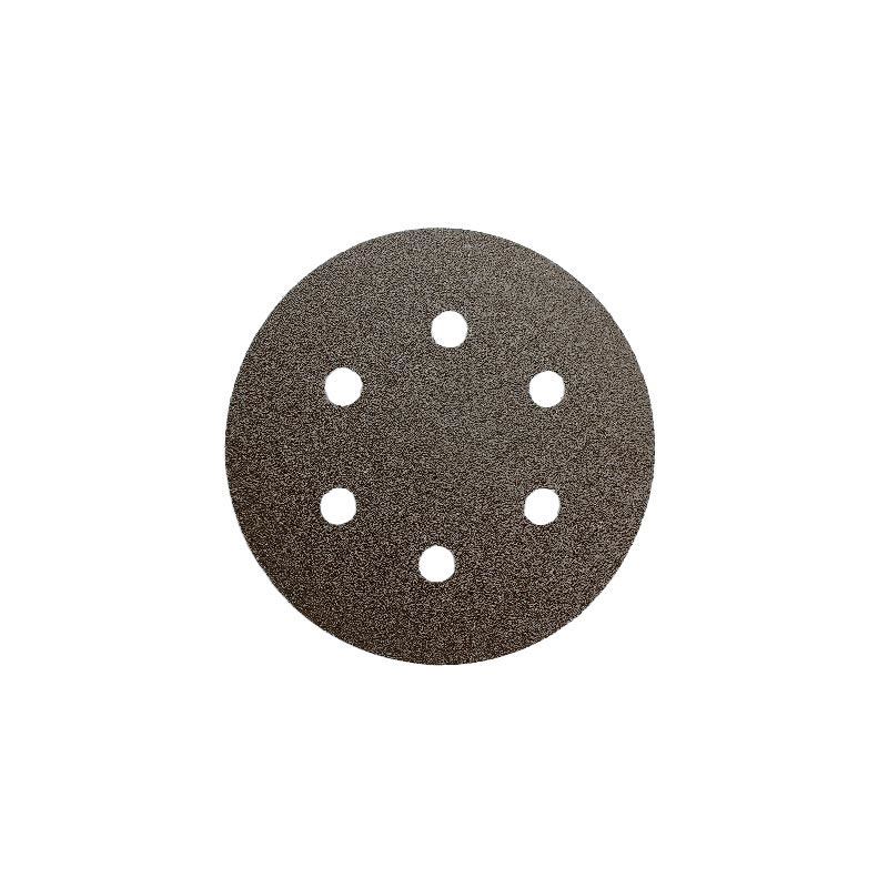 سنباده (اوربیتال) گرد پشت چسبدار 100 (قطر 150 ) 6 سوراخ پاس PAS 1*I42