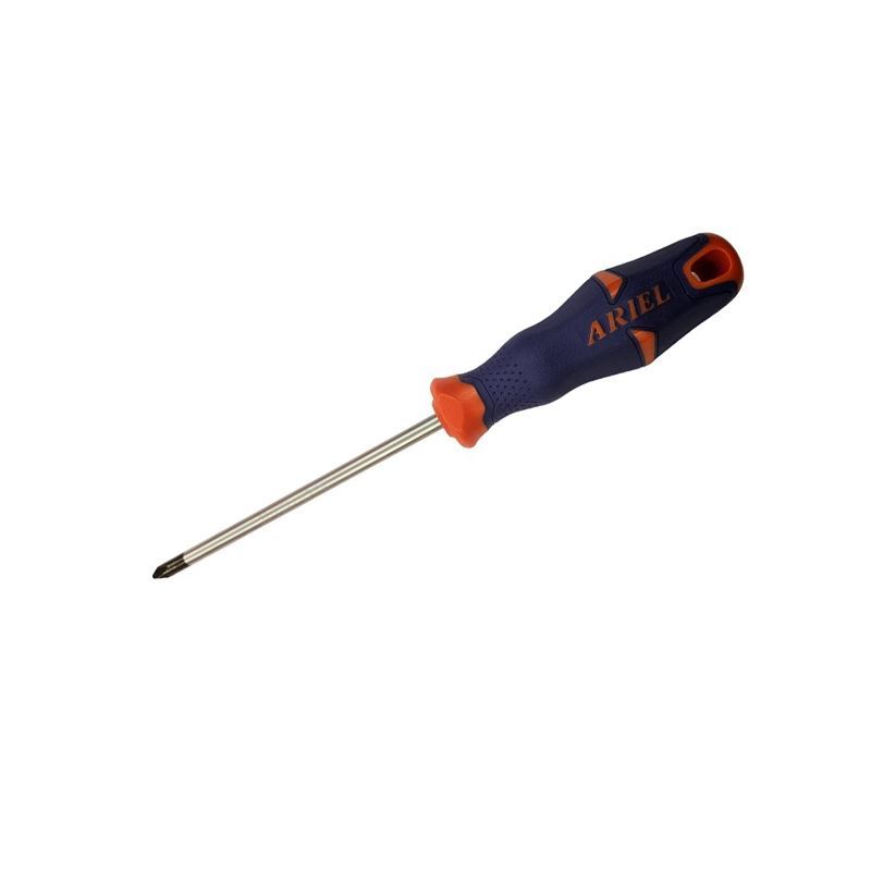 پیچ گوشتی چهار سو 100*3 دسته فایبر ARIEL2 PH0.100 کد PMH0100 1*L33