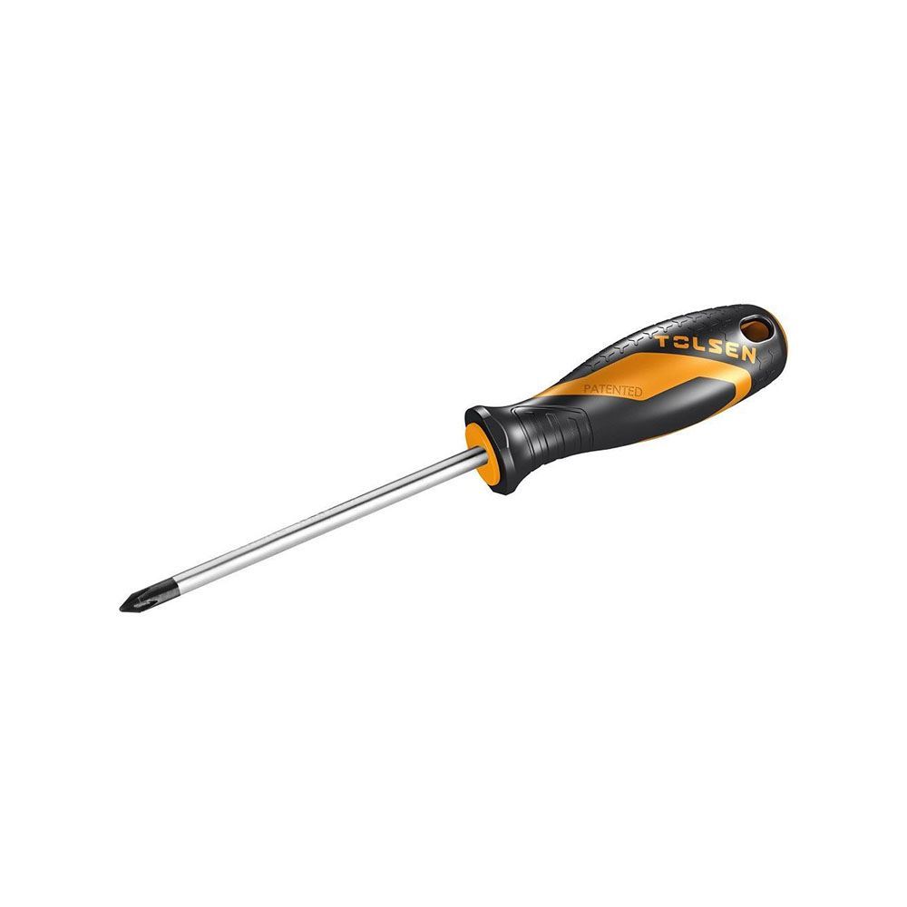 پیچ گوشتی چهار سو 3*150 دسته پلاستیکی تولسن TOLSEN کد 20009 1*L34