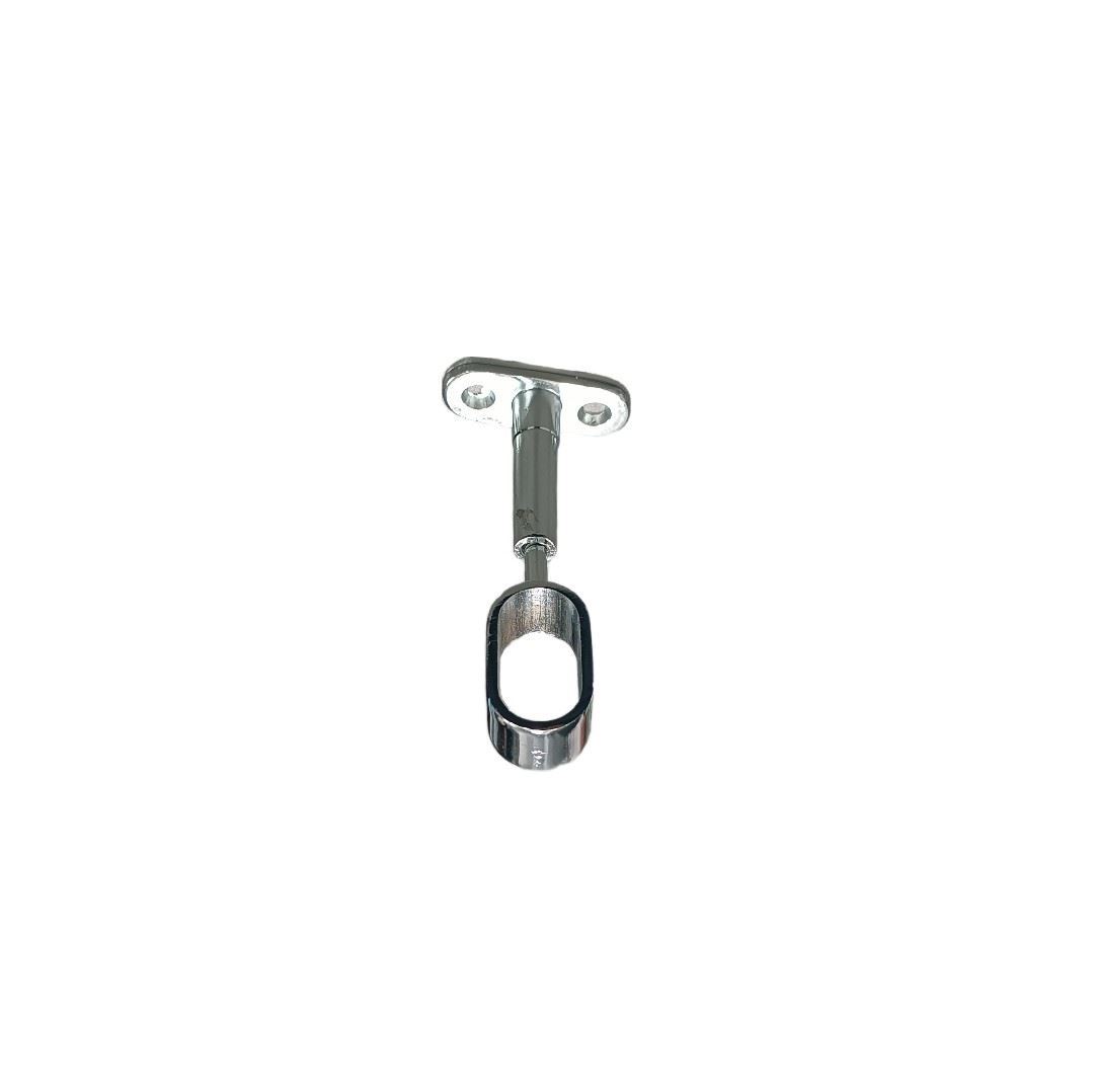 پایه سقفی تنظیمی بیضی 30 * 16 کروم کد X202 S.A نایس NICE 1*DC01