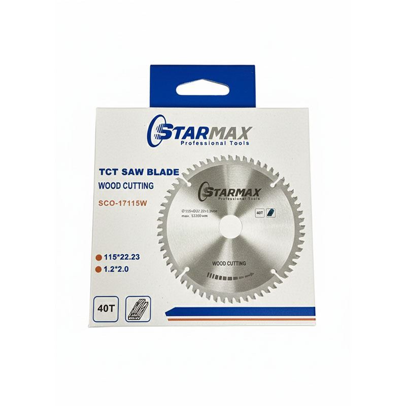 تیغ اره چوب بر 115 دندانه 40 کد SCO-17115W استارمکس STARMAX 1*LX01/2