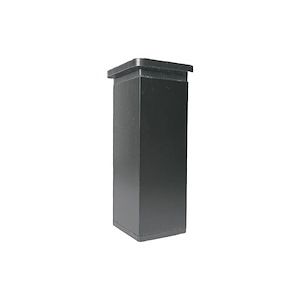 پایه کابینتی آلومینیومی 40*40 درنا 8 س.م مشکی کد L53 S.A نایس NICE