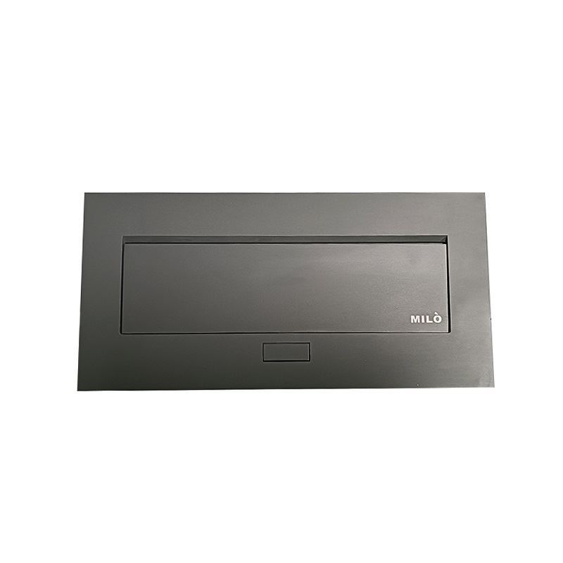 پریز برق مستطیل تو کار طوسی MILO کد 1020 1*G24