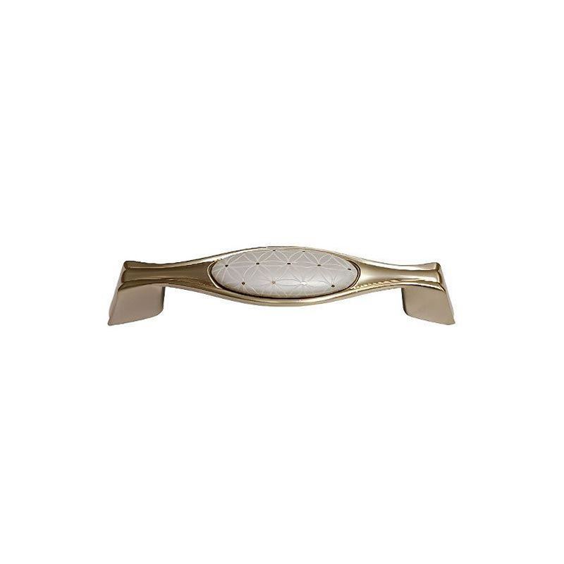 دستگیره کابینتی دو پیچ  طلایی مات 143-128 BRASS S.A رد RED 1*A52