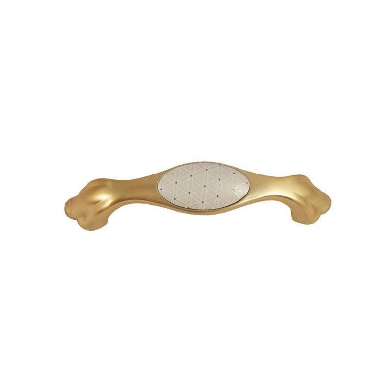 دستگیره کابینتی دو پیچ  طلایی مات 144-128 BRASS S.A رد RED 1*A52