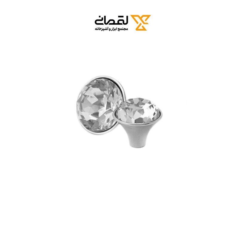 دستگیره کابینتی تک پیچ  کروم کد 6210L ناندل NANDEL 1*M73
