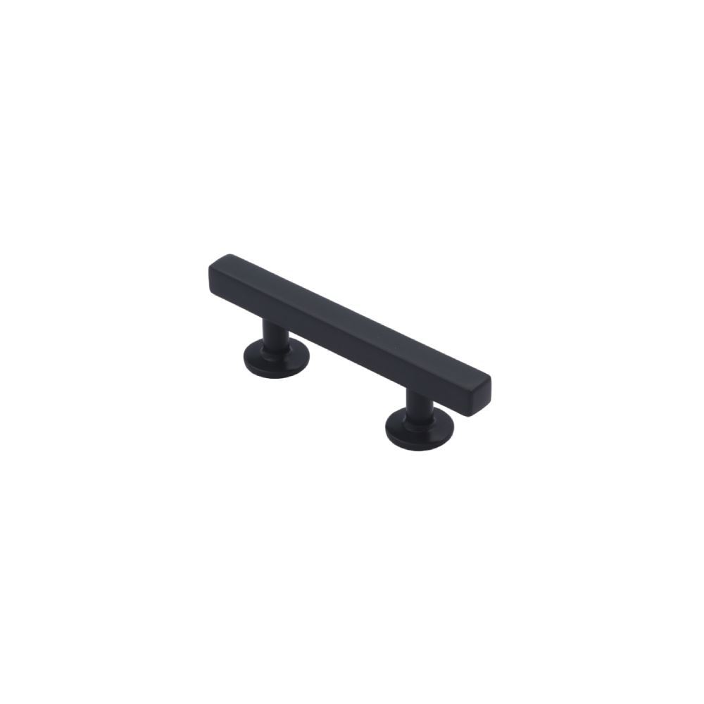 دستگیره کابینتی دو پیچ مدل PILLAR سایز 64 DARK GRAY زئوس ZEUS 1*H82