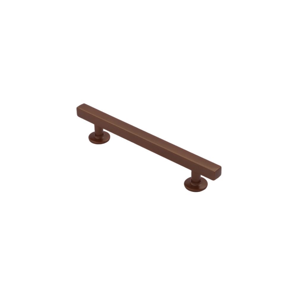 دستگیره کابینتی دو پیچ مدل PILLAR سایز 128 ROSE GOLD زئوس ZEUS 1* H73