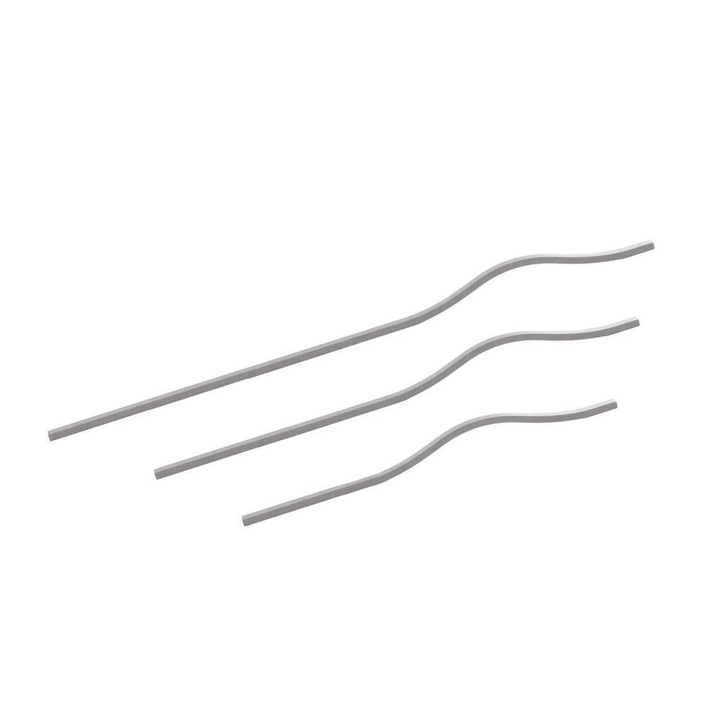 دستگیره کابینت طوسی مدل S250-900 ساتیدا SATIDA 1*A32