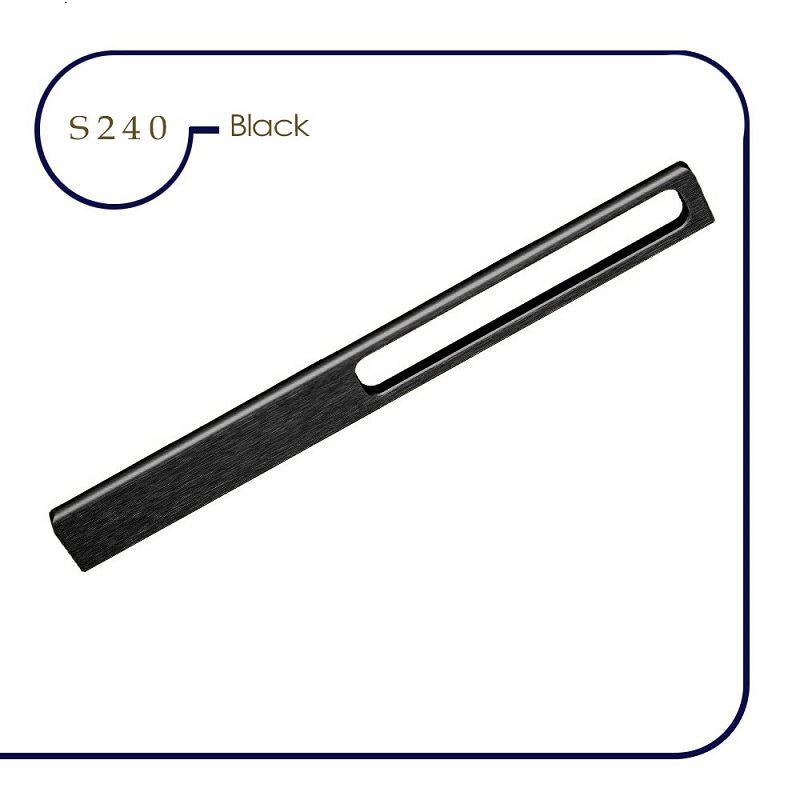 دستگیره کابینت مشکی مدل S240-90BL ساتیدا SATIDA 1*A33     بابونه14*12