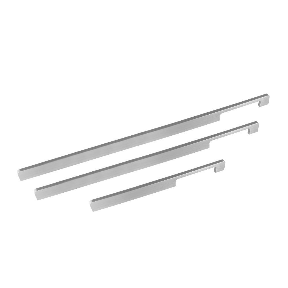 دستگیره کابینت کروم خشدار مدل S260-14SN ساتیدا SATIDA 1*H63