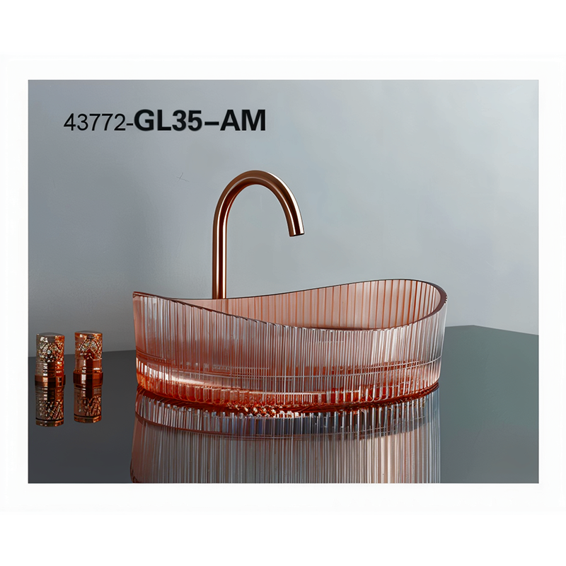 سنگ روشویی شرابی 140*375*500مدل GL35-WR-PI مرآس MERASSE (به سفارش اروپا) لاله8*12
