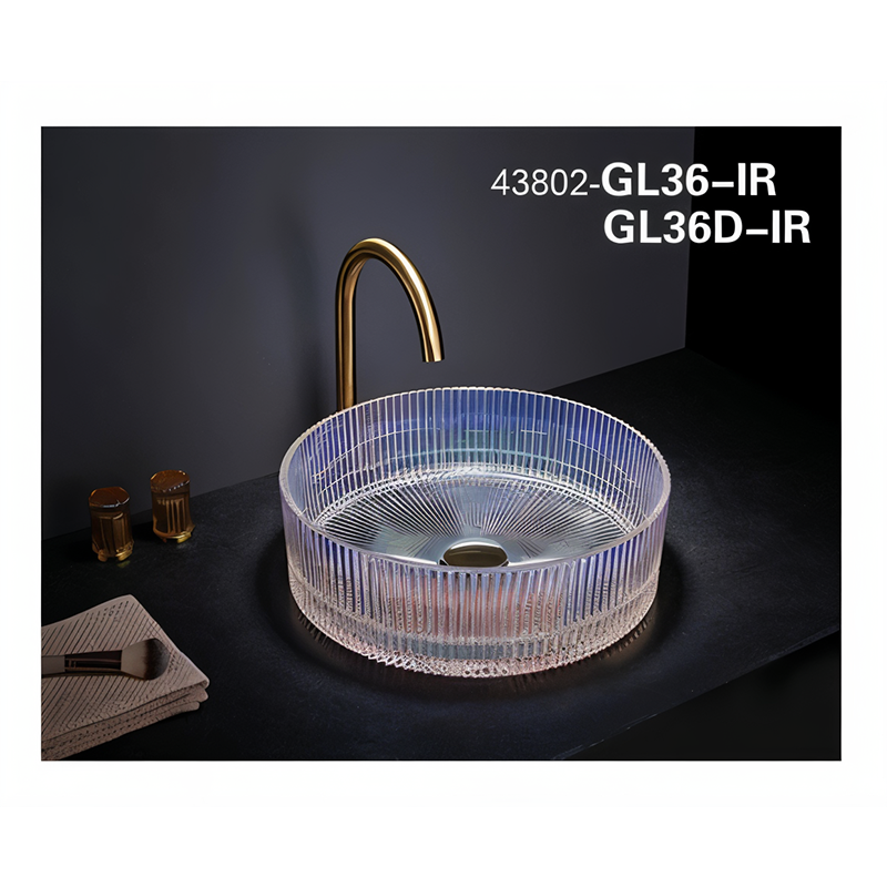 سنگ روشویی رنگین کمان 115*360*360 مدل GL36-IR-PI مرآس MERASSE (به سفارش اروپا) لاله3*12