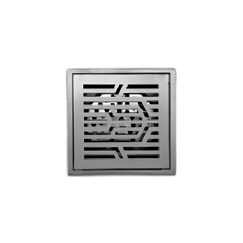 کفشور 10*10 س.م استیل مات کد SM405P سارانیک SARANIC 1*J83