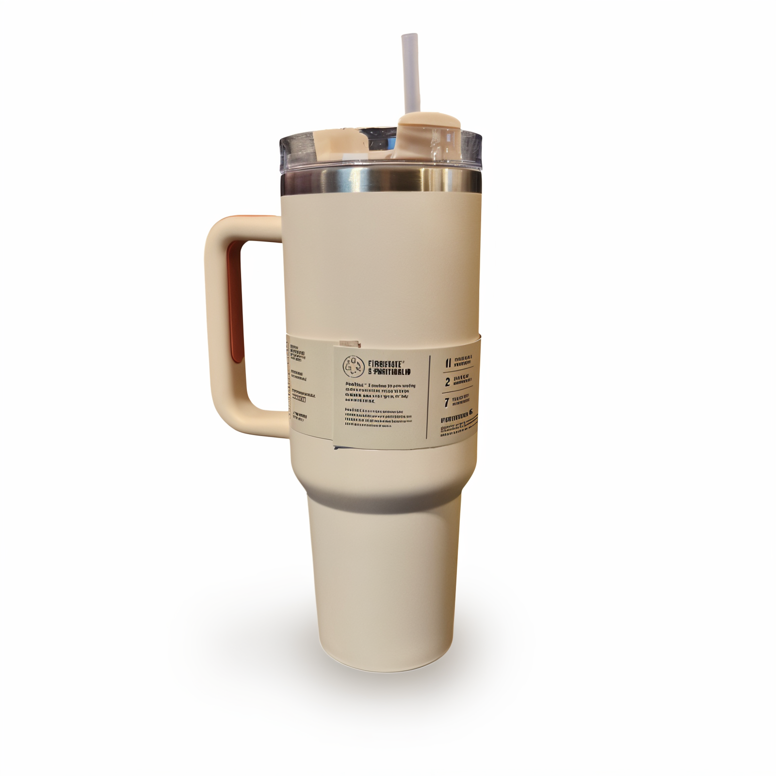 تراول ماگ لبوبو نسکافه ای STANLEY  STANLEY Labubu Coffee Brown Travel Mug 1.18L – Stainless Steel Insulated Tumbler