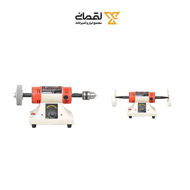 ماشین پولیش و فرز خرطومی 480 وات دور متغیر مدل PG 125 (1105500) محک MAHAK MAHAK PG 125 Flexible Shaft Polisher & Grinder 480W Variable Speed Rotary Tool Model 1105500