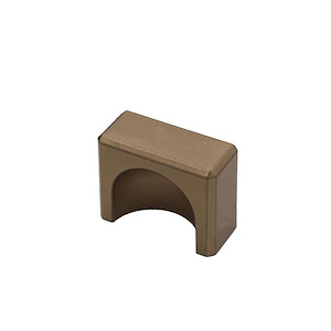 دستگیره کابینتی دو پیچ مدل ARC سایز 32 DARK GOLD زئوس ZEUS