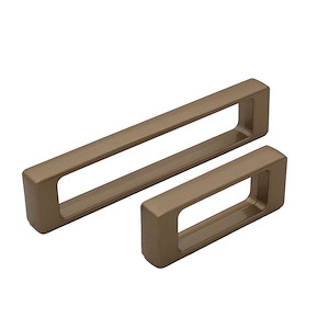 دستگیره کابینتی دو پیچ ZEUS مدل ORBIT سایز 64 DARK GOLD زئوس ZEUS