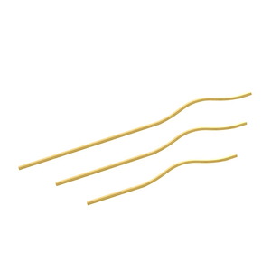 دستگیره کابینت طلایی مدل S250-600 ساتیدا SATIDA