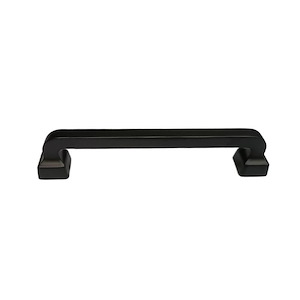 دستگیره کابینتی دو پیچ مشکی سایز 128 کد 43B برونتیل BRONTEEL
