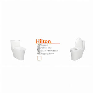توالت فرنگی مدل HILTON سفید ورتا VERTA