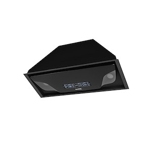 هود 75 سانت آلما مشکی مدل H424 ایلیا استیل ILIA STEEL