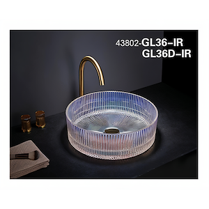 سنگ روشویی رنگین کمان 115*360*360 مدل GL36-IR-PI مرآس MERASSE (به سفارش اروپا)