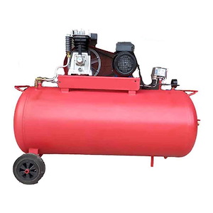 کمپرسور هوا چرخدار 250 لیتری 2/5 اسب خوابیده کاسپین CASPIAN