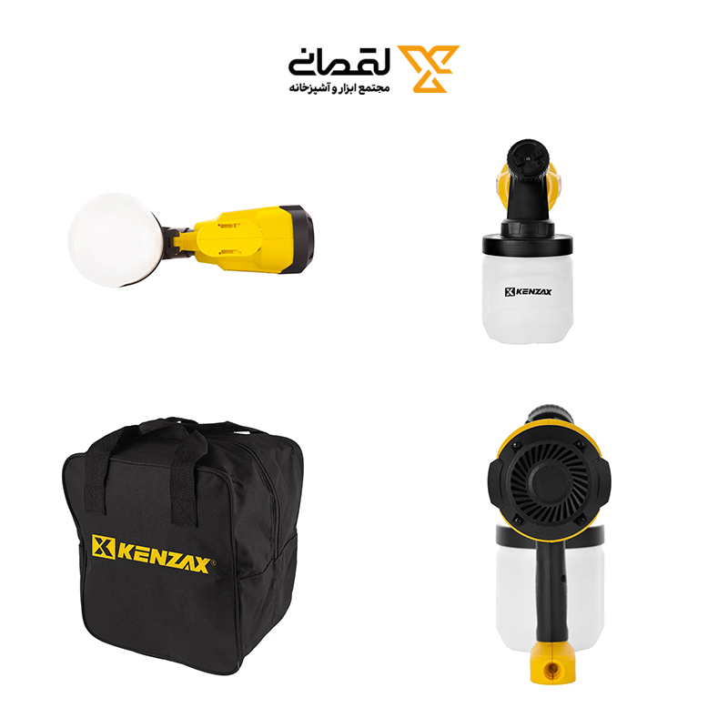 پیستوله برقی 400 وات مدل 5684 کنزاکس KENZAX 