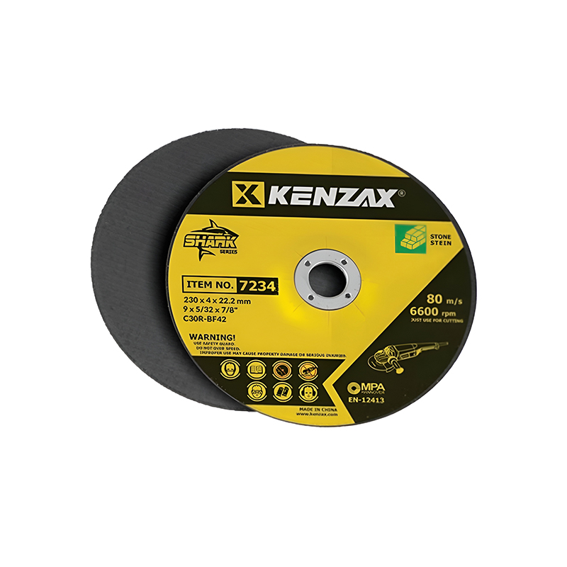 صفحه سنگ بری 4*230 مدل 7234 کنزاکس KENZAX KENZAX 7234 230mm Metal Cutting Disc – 9 Inch Heavy Duty Steel Cutting Wheel