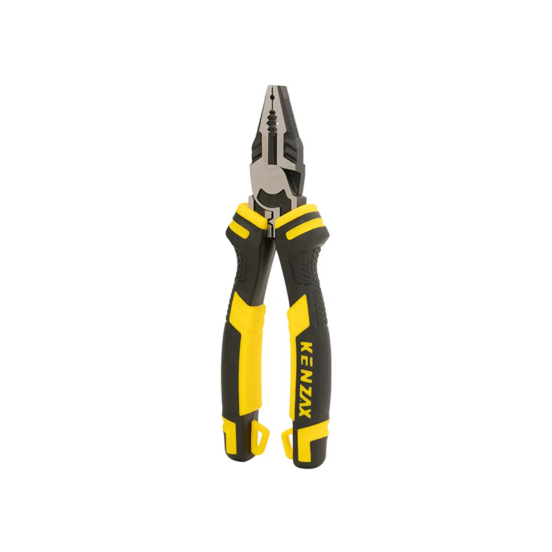 انبر دست 7 اینچ مدل 9017 کنزاکس KENZAX KENZAX 9017 7 Inch Combination Pliers – Heavy Duty Carbon Steel Multi-Purpose Hand Tool
