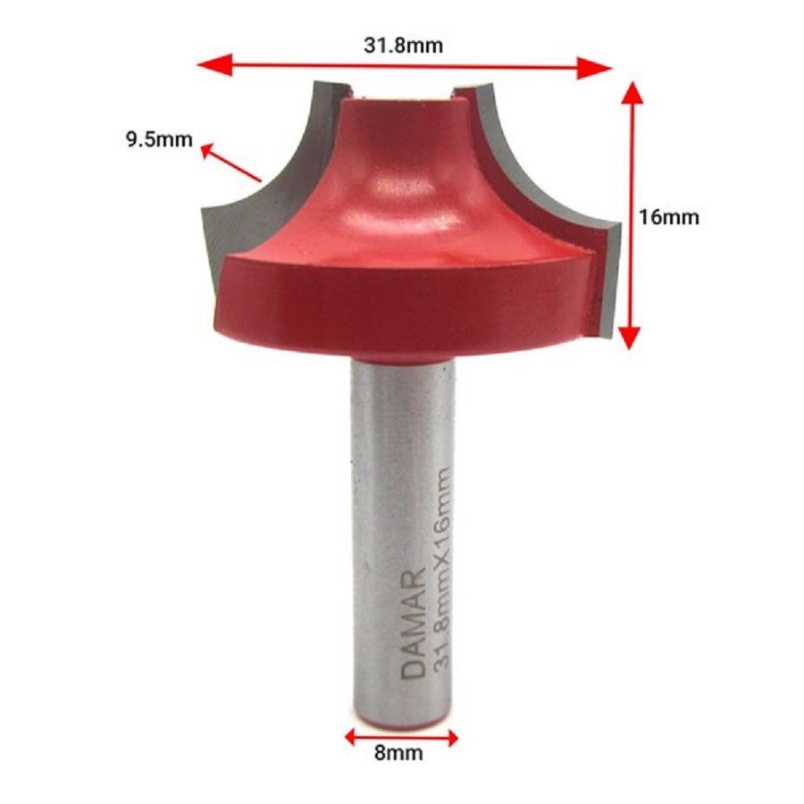 تیغ فرز نجاری کد DM-103183 دامار DAMAR 1*N4