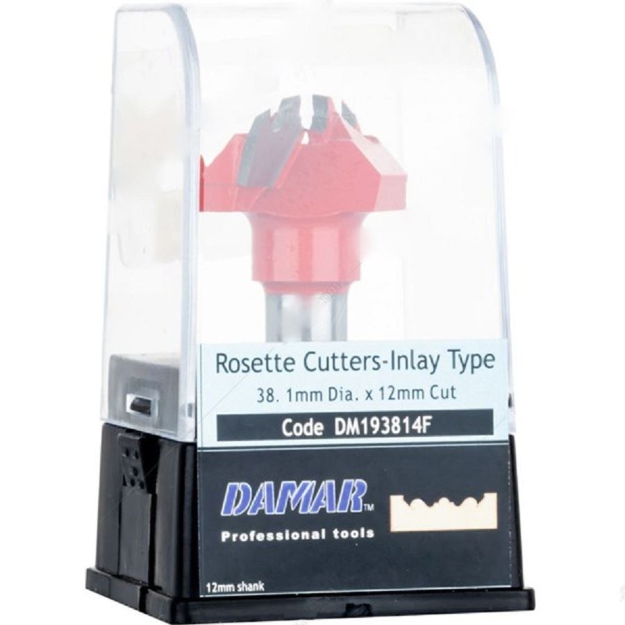 تیغ فرز نجاری (تیغ گل نقطه ای) کد DM193814F S.A دامار DAMAR 1*N3
