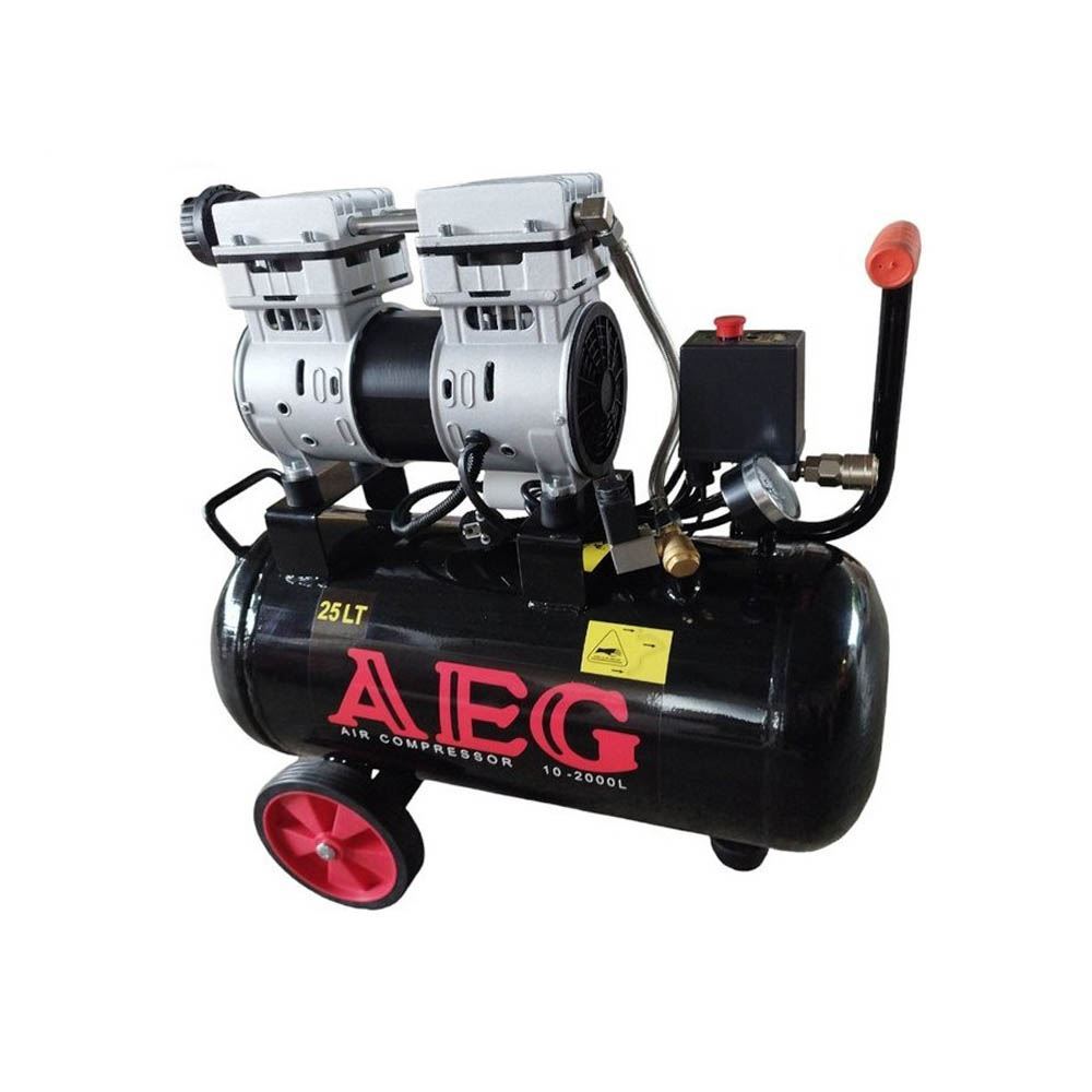 کمپرسور هوا 25 لیتری بی صدا آاگ AEG فرشته10*12