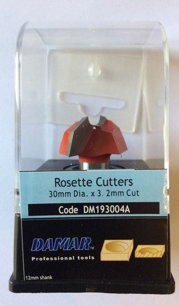 تیغ فرز نجاری (تیغ گل نقطه ای) کد DM193004A S.A دامار DAMAR N2*1