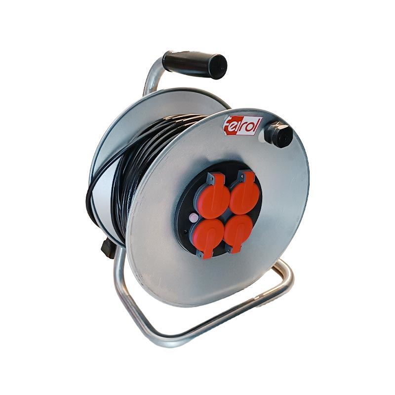 سیم سیار قرقره ای 25 متری FELROL کد H05VV-F