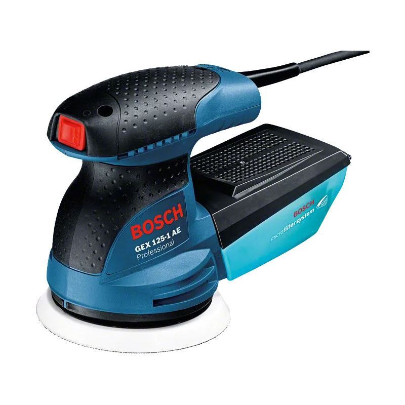 سنباده لرزان گرد 125م م 250 وات بوش BOSCH مدل GEX 125-1AE  (به سفارش امارات) 1*M72