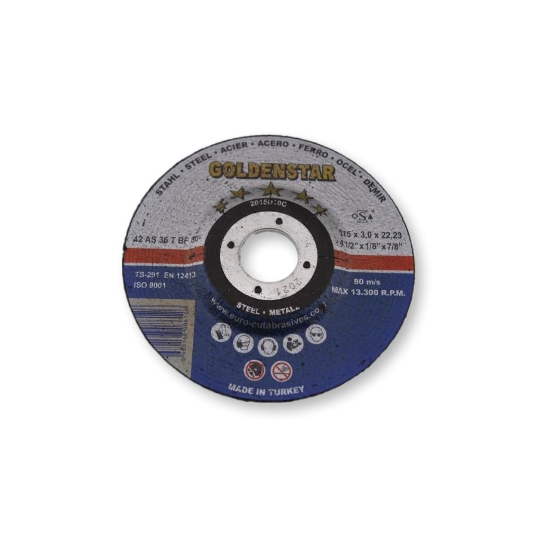 صفحه برش آهن مینی 3*115 گلدن استار GOLDEN STAR 1*L22