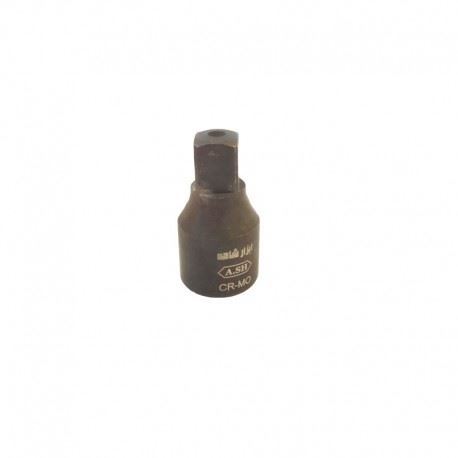 واسط بکس 1/2 اینچ 25 سانت مشکی شاهد  1*L53
