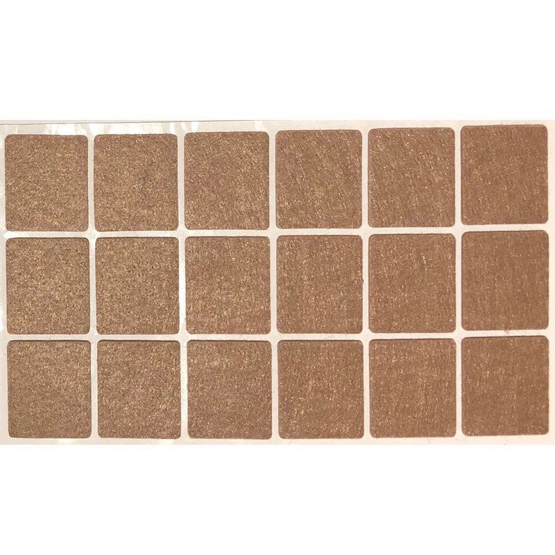 نمد زیر مبلی مربعی 25*25 FG04/1*1