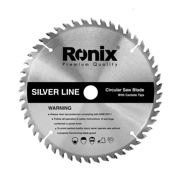تیغ اره چوب بر 200 میلی متری مدل RH5125 رونیکس RONIX 1*LX01/3