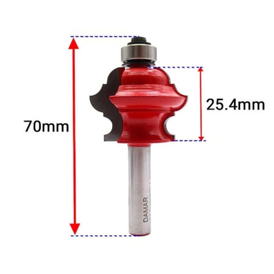 تیغ فرز نجاری کد DM-863493A S.A دامار DAMAR N2*1