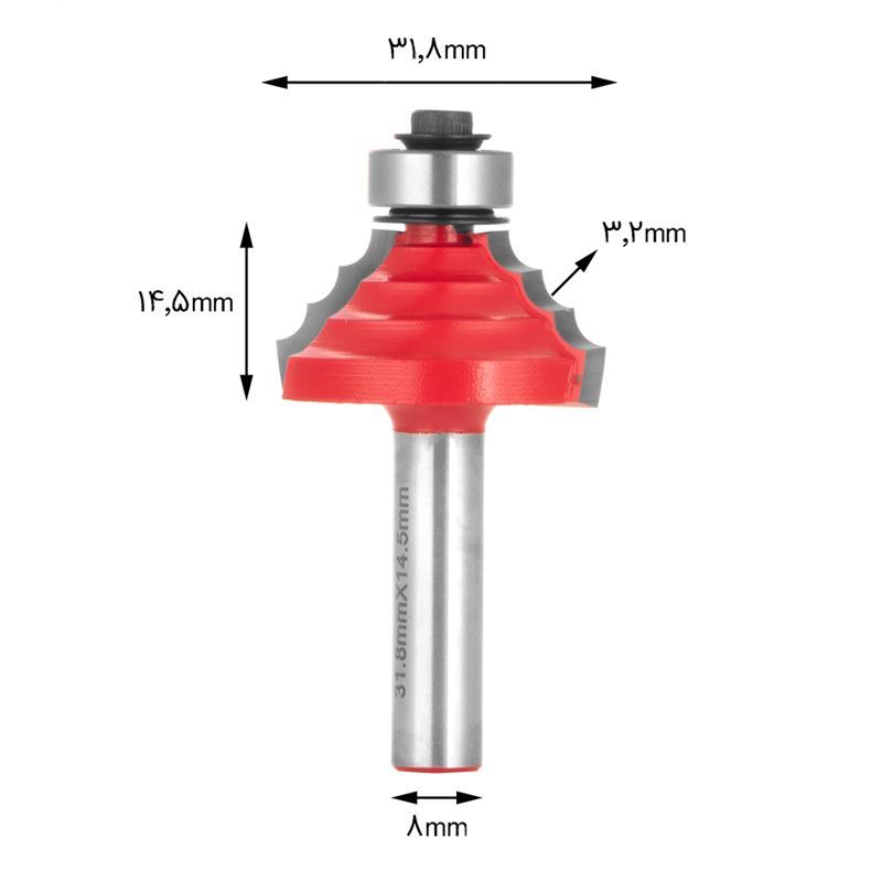 تیغ فرز نجاری کد DM-613183G دامار DAMAR 