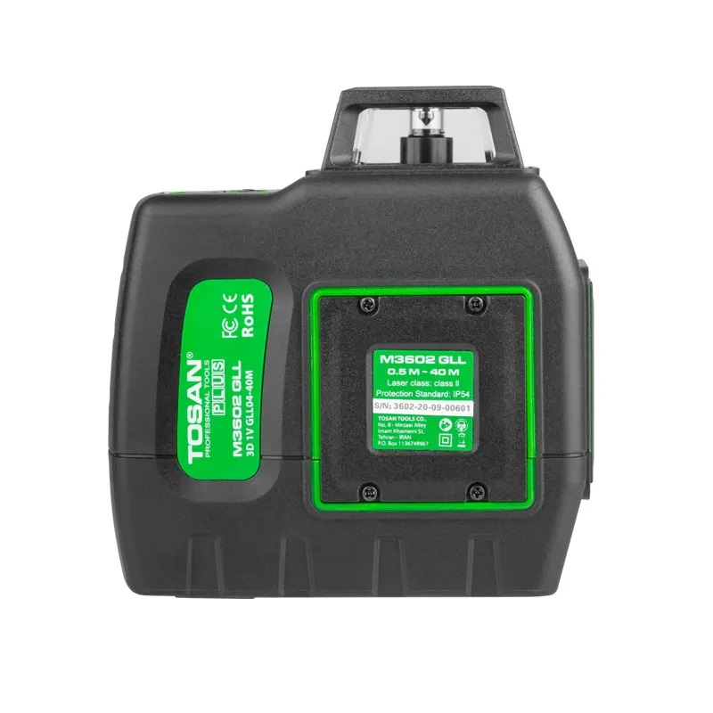 تراز لیزری توسن TOSAN خط سبز کد M3602GLL 1*M41
