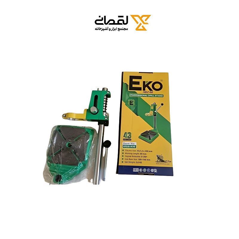 پایه دریل ستونی حرفه ای مدل EPDS_43B اکو EKO 1*M34