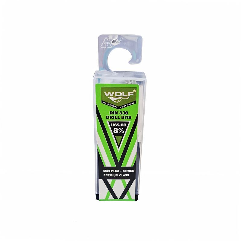 مته 8% کبالت با نوک پلاس حرفه ای سایز 3 ولف WOLF مدل PREMIUM CLASS 1*LX02/6