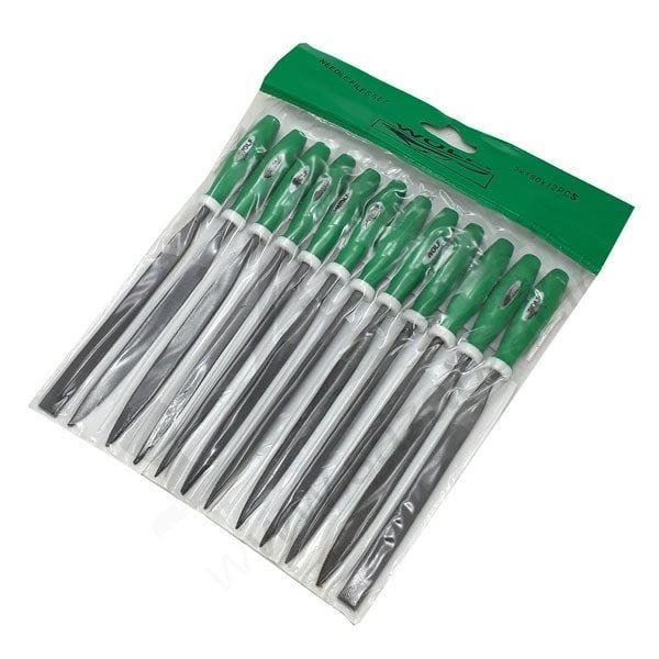 ست سوهان زرگری سری 12 عددی 4*160 ولف WOLF 1*LX02/2